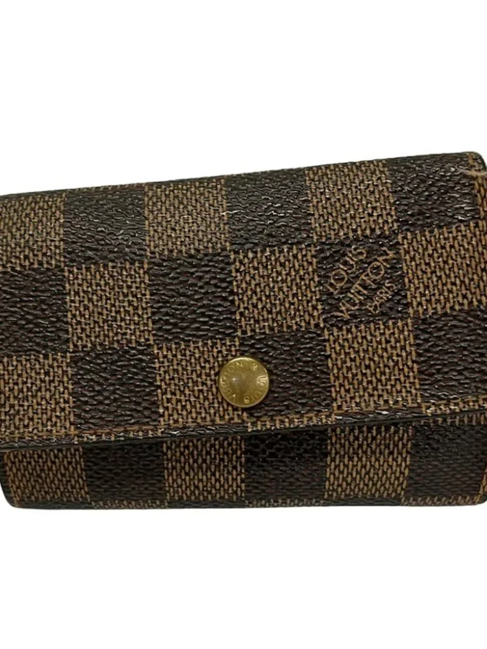 LOUIS VUITTON Multicles 6 N62630 Ebene Damier CT0094 Key Case Damier Canvas